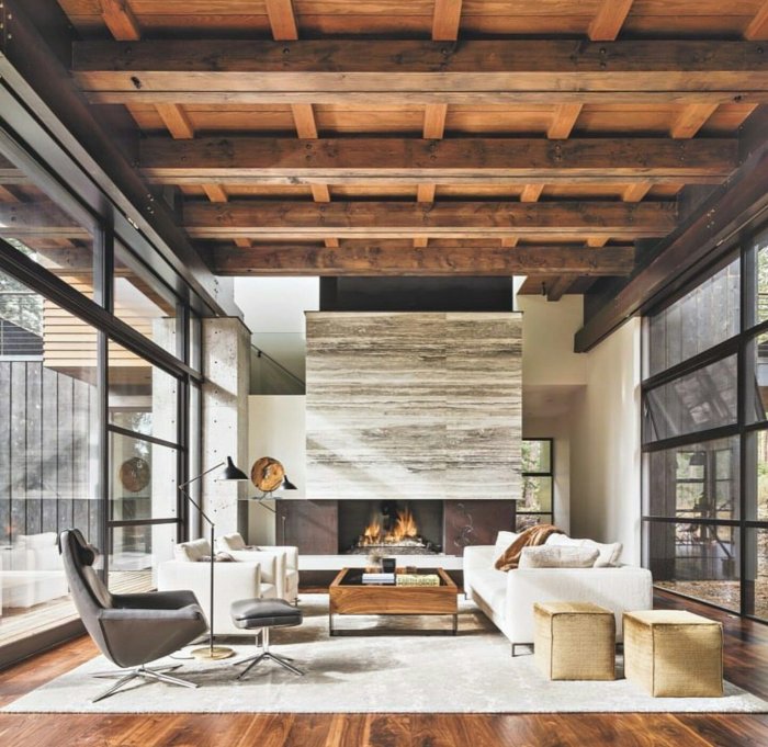 Wooden interior design - 67 photo Wooden interior design - 67 photo