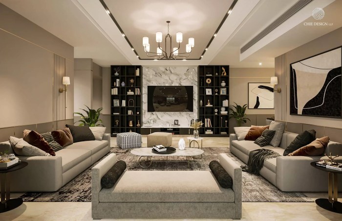 Luxury House Living Room Interior Luxury House Living Room Interior